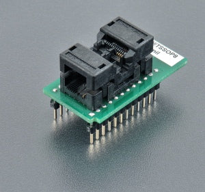 DIL8W/TSSOP8 ZIF 170mil - Universal adapter for TSSOP devices up