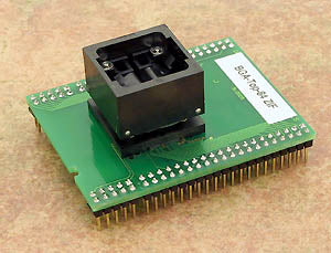 iFページ　qtr2 BGA-Top-84 ZIF - Top board of BGA adapter for ZIF BGA64 – Dataman