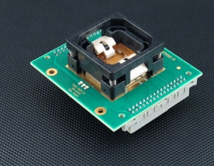 AP1 BGA144-9 ZIF STM32-3 (71-7251). Specialized programming module with open ZIF socket.