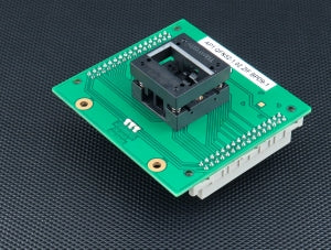 AP1 QFN52-1.02 ZIF BPD9-1 (71-7257). Specialized programming module with open ZIF socket.
