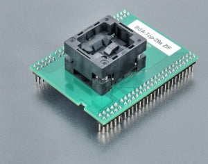 BGA-Top-29a ZIF (70-0336A). BGA adapter top board with open ZIF socket.