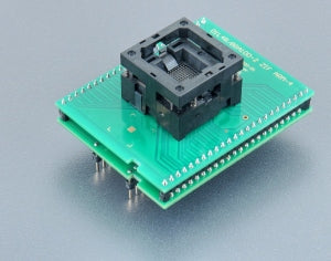 DIL48/BGA100-2 ZIF ARM-4 (70-7382). Specialized programming adapter with open ZIF socket.