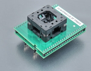 DIL48/QFN40-2.02 ZIF TPS53-6 (70-7240). Specialized programming adapter with open ZIF socket.