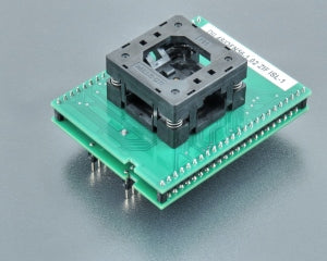 DIL48/QFN56-1.02 ZIF ISL-1 (70-7163). Specialized programming adapter with open ZIF socket.