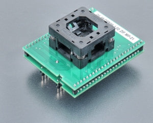 DIL48/QFN56-1.02 ZIF MP-21 (70-7234). Specialized programming adapter with open ZIF socket.