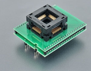 DIL48/QFP100 ZIF ARM-1 - Device specific adapter for Atmel AT91SAM7xxx ...