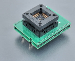 DIL48/QFP128-1.01a ZIF ARM-1 (70-6199). Specialized programming adapter with open ZIF socket.