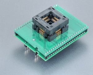 DIL48/QFP64-1.02 ZIF PIC-8 (70-4709). Specialized programming adapter with open ZIF socket.