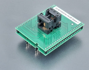 DIL48/TSSOP16-170 ZIF Elmos-1 (70-7317). Specialized programming adapter with open ZIF socket.