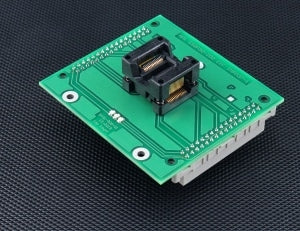 AP1 SSOP30-200 ZIF TMPM37-1 (71-5491). Specialized programming module with open ZIF socket.