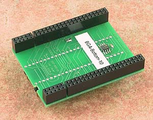 BGA-Bottom-10 - Bottom board of BGA adapter for Flash devices with ...