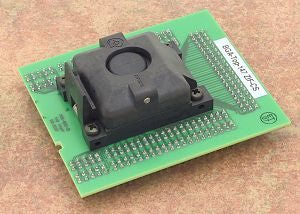 BGA-Top-147 ZIF-CS (70-0874). BGA adapter top board with clamshell ZIF socket.