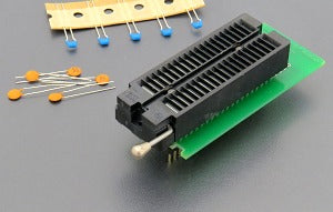DIL40/DIL40 ZIF AddCap - Device specific adapter for easy adding of ...