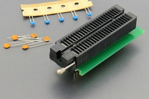 DIL48/DIL48 ZIF AddCap - Device specific adapter for easy adding of ...