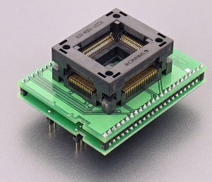 DIL48/QFP100 ZIF PLD-20 - Device specific adapter for CPLD Latice ...