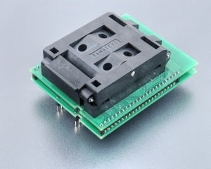 DIL48/QFP160 ZIF-CS PLD-5 (70-4438). Specialized programming adapter with clamshell ZIF socket.