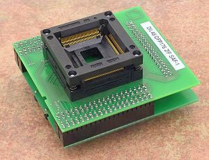 DIL48/QFP176 ZIF SAF-1 (70-0787). Specialized programming adapter with open ZIF socket.