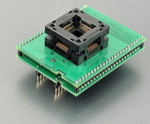 DIL48/QFP44-2 ZIF SAMS-1 - Device specific adapter for S3F84Ux in QFP44 ...
