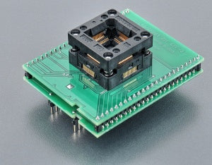 DIL48/QFP64 ZIF EPF-3 (70-2728). Specialized programming adapter with open ZIF socket.